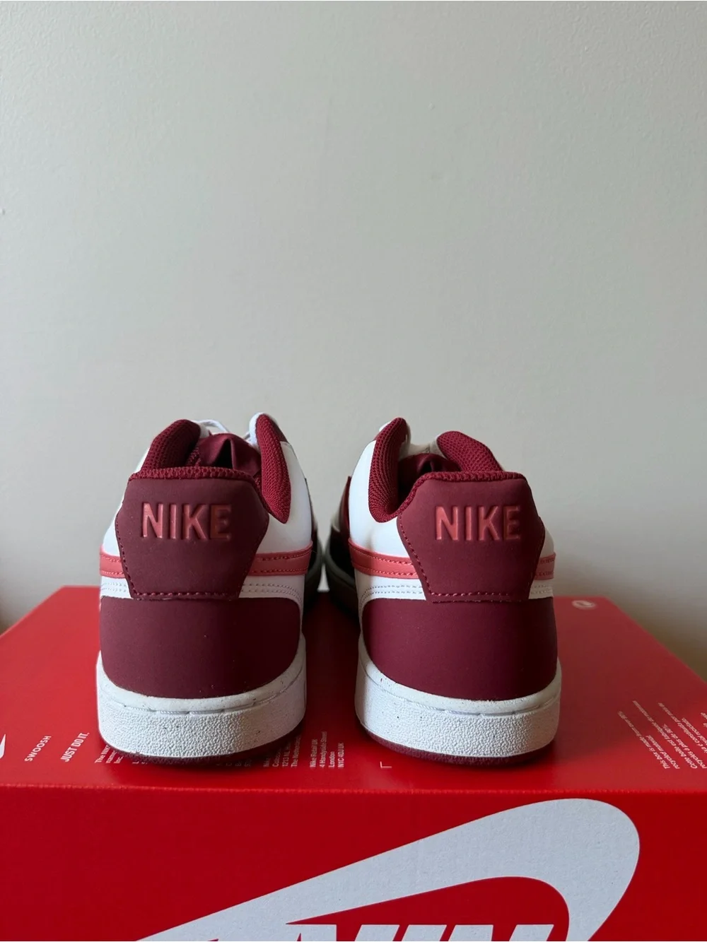 Nike Court Vision Low Team Red IM1652-601 Women’s Size 10